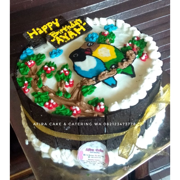 Detail Kue Ultah Gambar Burung Murai Nomer 27