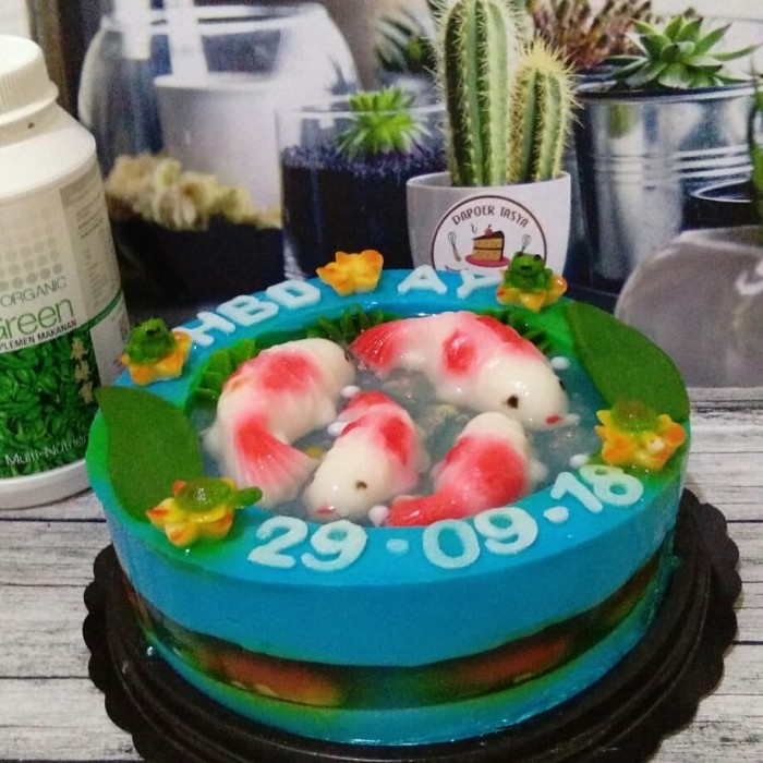 Detail Kue Ultah Gambar Ikan Nomer 45