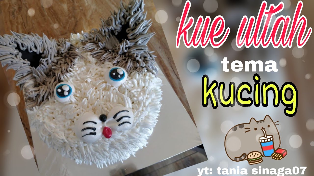 Detail Kue Ultah Gambar Kucing Nomer 26