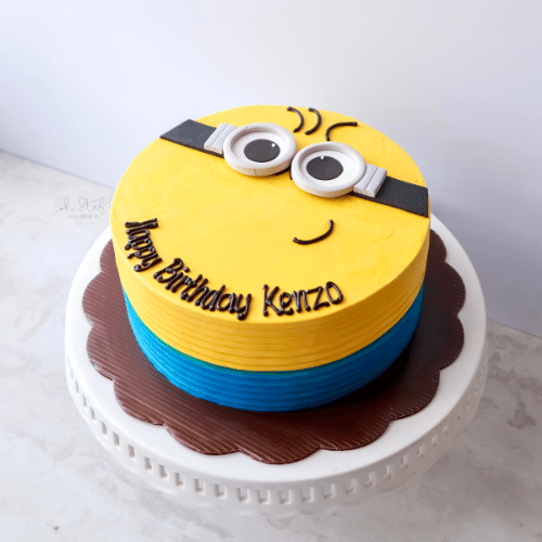 Detail Kue Ultah Gambar Minion Nomer 21