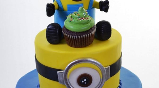 Detail Kue Ultah Gambar Minion Nomer 28