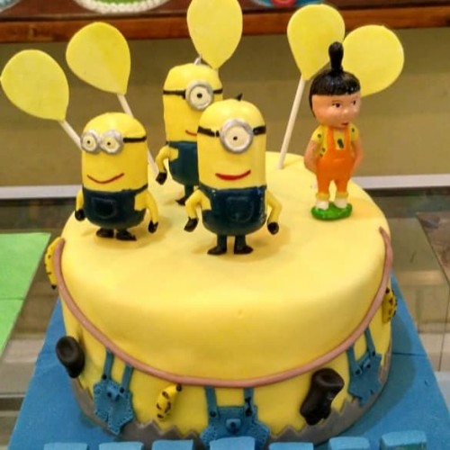 Detail Kue Ultah Gambar Minion Nomer 50