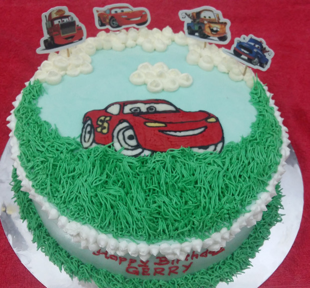 Detail Kue Ultah Gambar Mobil Cars Nomer 23