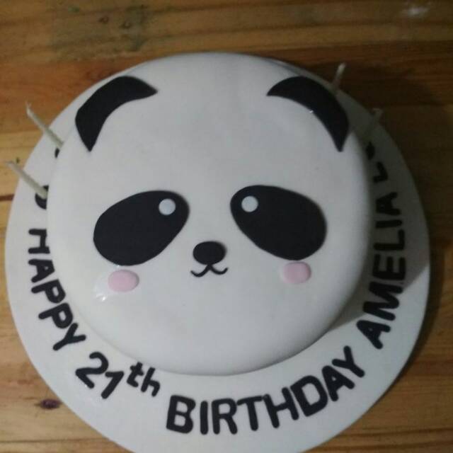 Detail Kue Ultah Gambar Panda Nomer 9