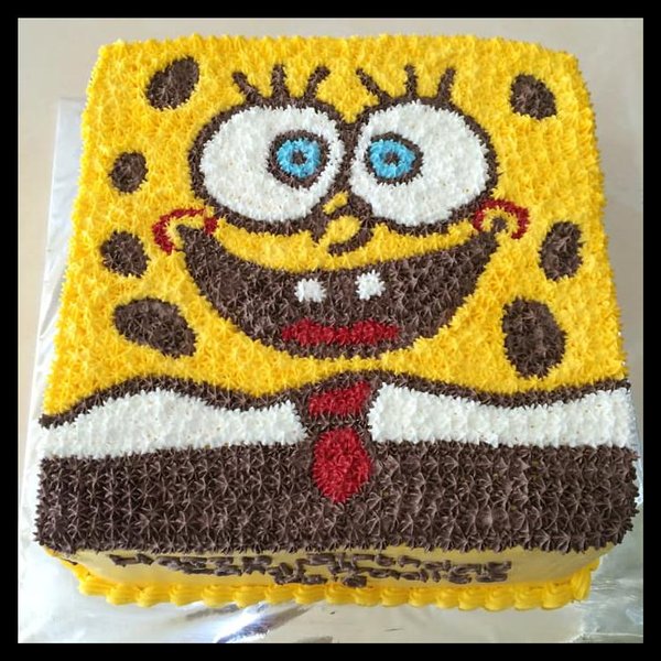 Detail Kue Ultah Gambar Spongebob Nomer 37