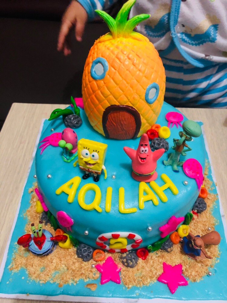 Detail Kue Ultah Gambar Spongebob Nomer 43