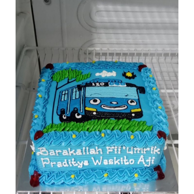 Detail Kue Ultah Gambar Tayo Nomer 12