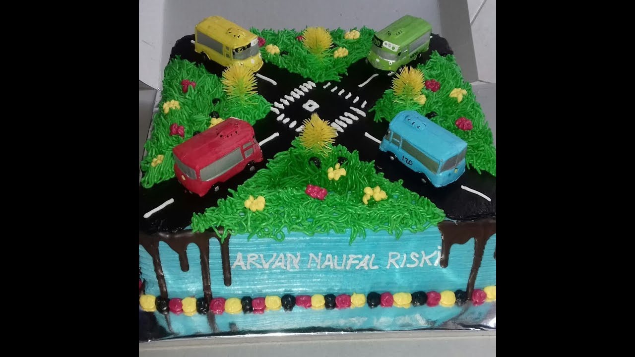 Detail Kue Ultah Gambar Tayo Nomer 40