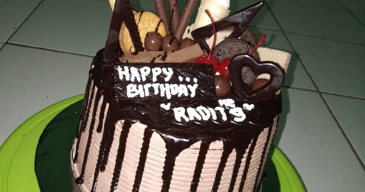 Detail Kue Ultah Hiasan Coklat Nomer 8