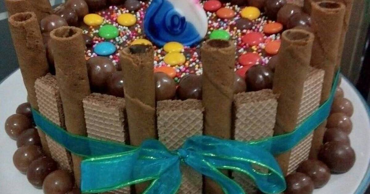 Detail Kue Ultah Hiasan Wafer Nomer 50