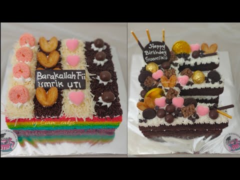 Detail Kue Ultah Huruf Nomer 33