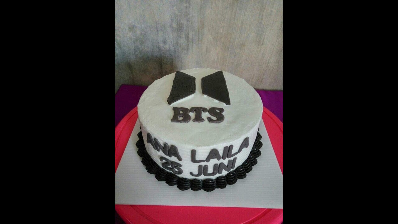 Kue Ultah Logo Bts - KibrisPDR