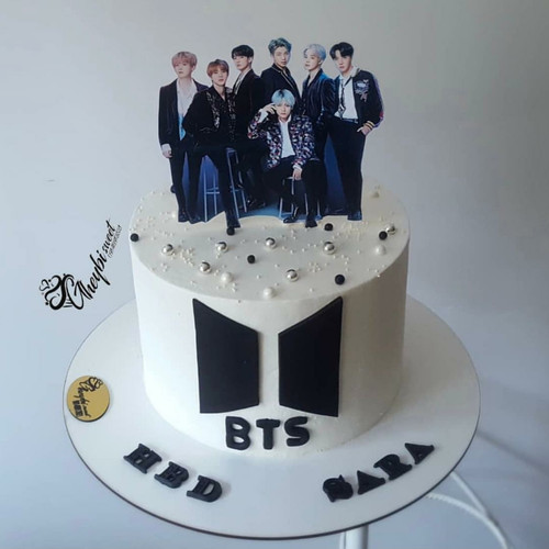 Detail Kue Ultah Logo Bts Nomer 15