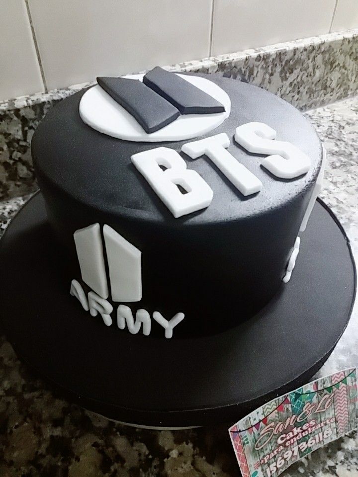 Detail Kue Ultah Logo Bts Nomer 16