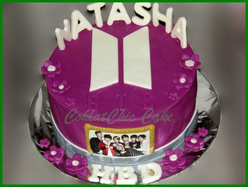 Detail Kue Ultah Logo Bts Nomer 25