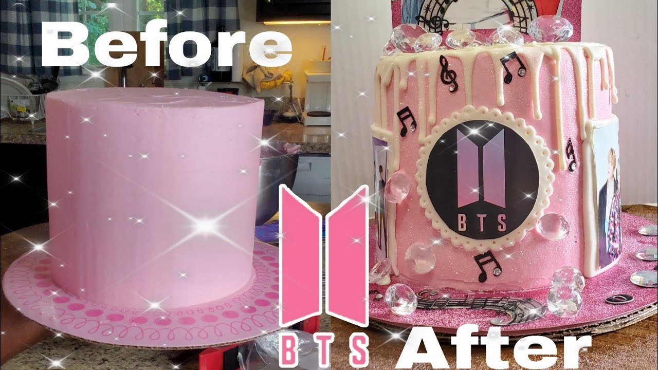Detail Kue Ultah Logo Bts Nomer 32