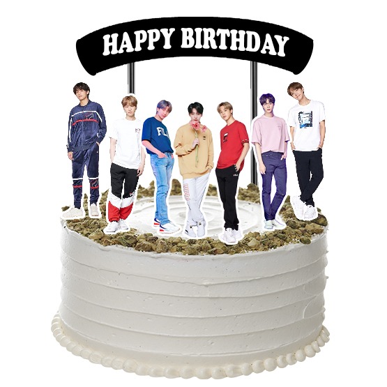 Detail Kue Ultah Logo Bts Nomer 43