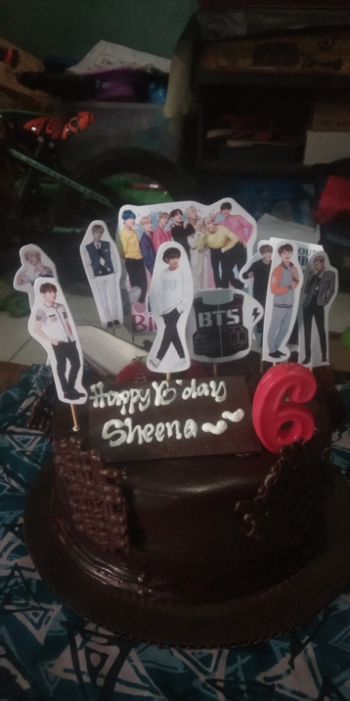 Detail Kue Ultah Logo Bts Nomer 51
