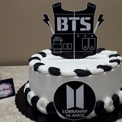 Detail Kue Ultah Logo Bts Nomer 10