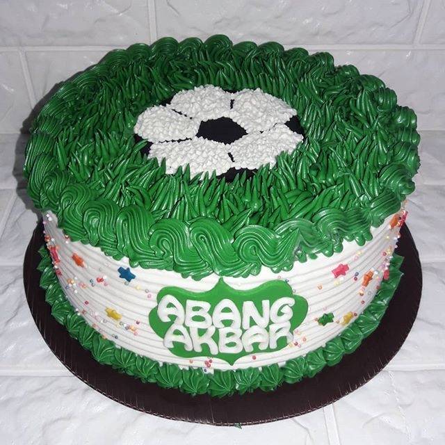 Detail Kue Ultah Motif Bola Nomer 14