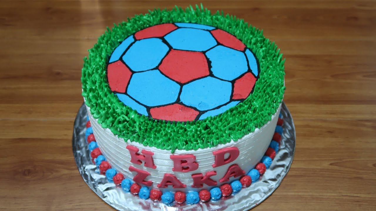 Detail Kue Ultah Motif Bola Nomer 16