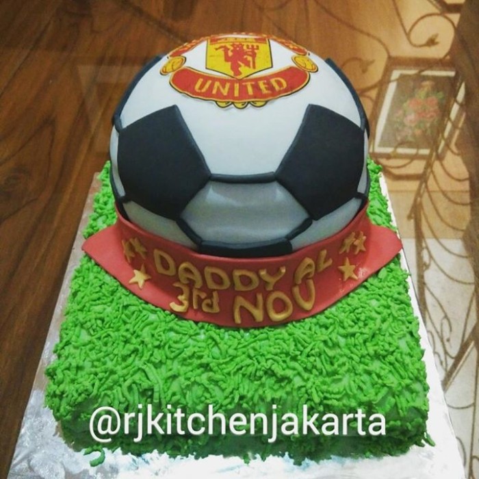 Detail Kue Ultah Motif Bola Nomer 52