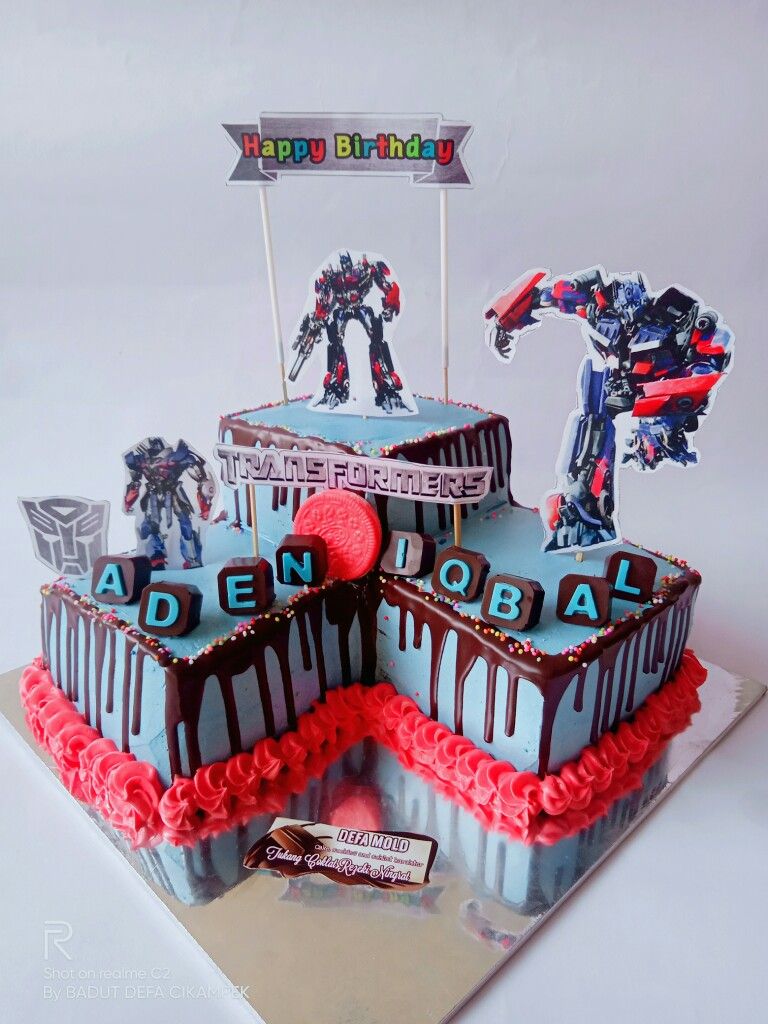 Kue Ultah Optimus Prime - KibrisPDR