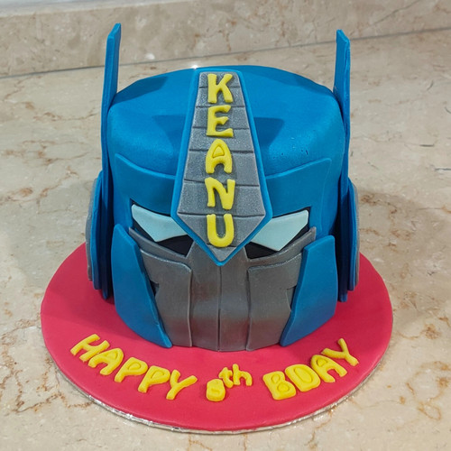 Detail Kue Ultah Optimus Prime Nomer 18