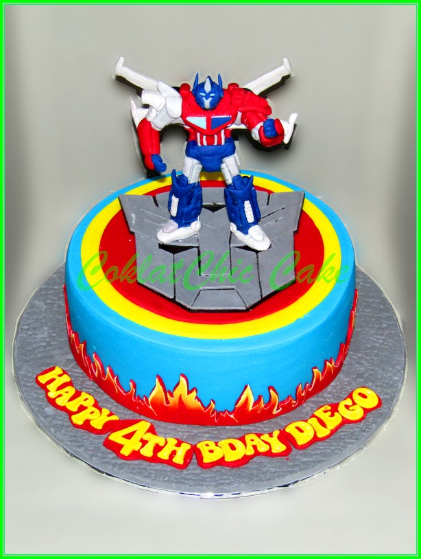 Detail Kue Ultah Optimus Prime Nomer 29