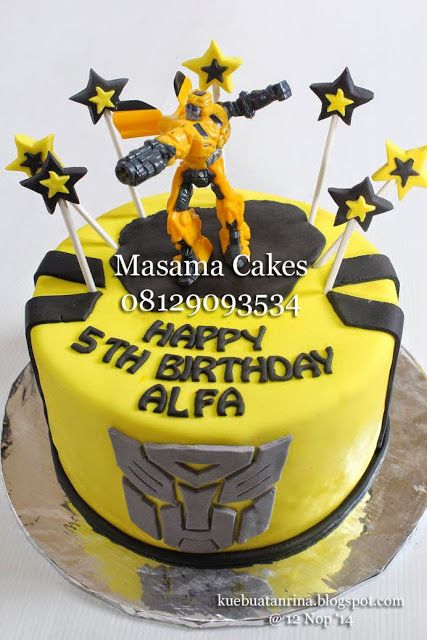 Detail Kue Ultah Optimus Prime Nomer 34