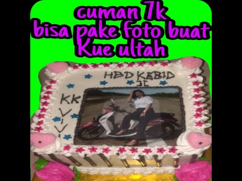 Detail Kue Ultah Pakai Foto Nomer 50