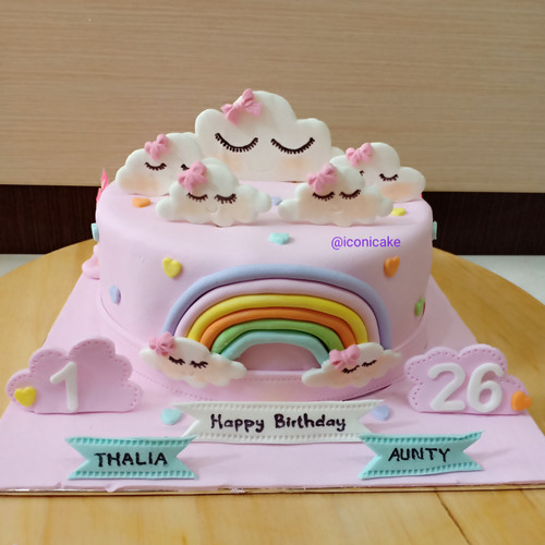 Detail Kue Ultah Pelangi Cake Nomer 6