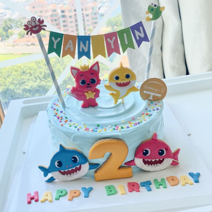 Detail Kue Ultah Pinkfong Nomer 11