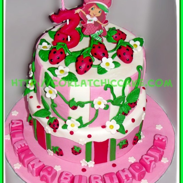 Detail Kue Ultah Strawberry Shortcake Nomer 25