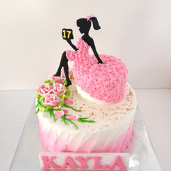 Detail Kue Ultah Sweet Seventeen Sederhana Nomer 6