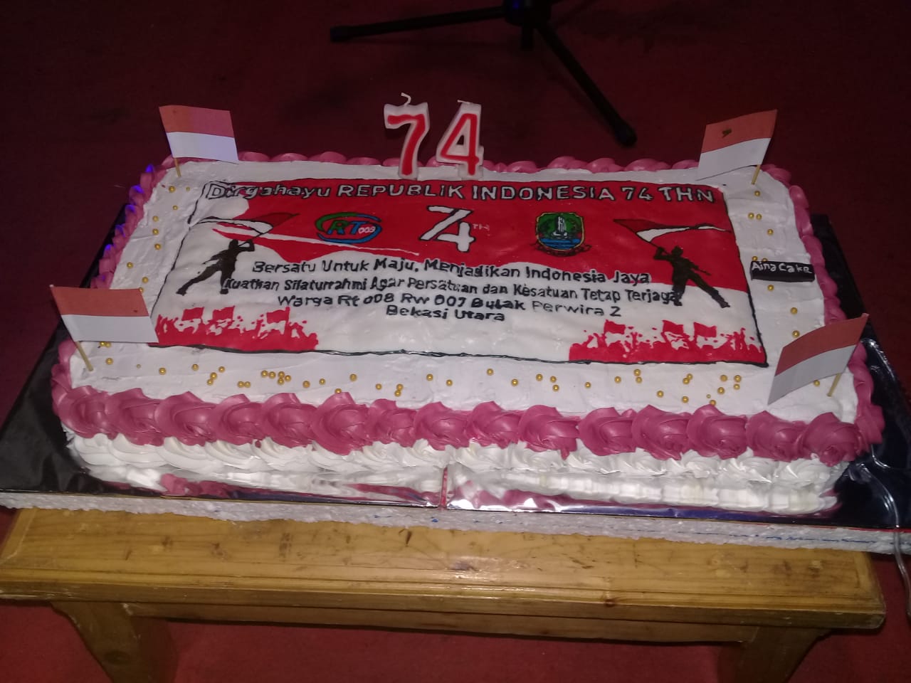 Detail Kue Ultah Tema 17 Agustus Nomer 18