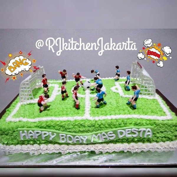 Detail Kue Ultah Tema Bola Nomer 38