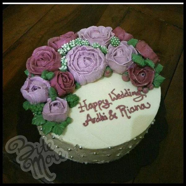 Detail Kue Ultah Tema Bunga Nomer 44