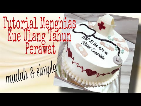 Detail Kue Ultah Tema Perawat Nomer 8