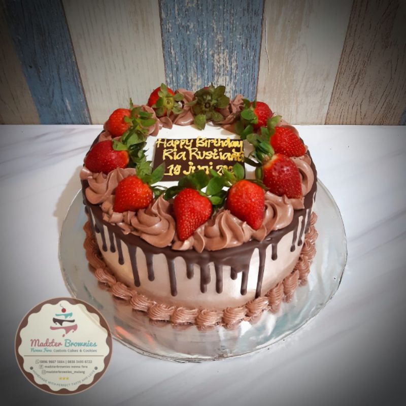 Detail Kue Ultah Topping Buah Nomer 20