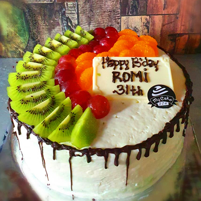 Detail Kue Ultah Topping Buah Nomer 21