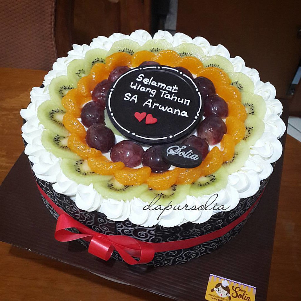 Detail Kue Ultah Topping Buah Nomer 28