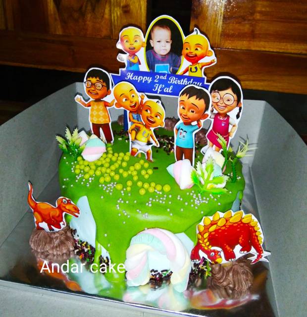 Detail Kue Ultah Upin Ipin Nomer 56