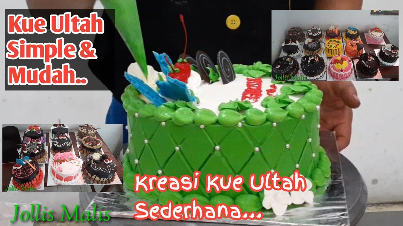 Kue Ultah Warna Hijau - KibrisPDR