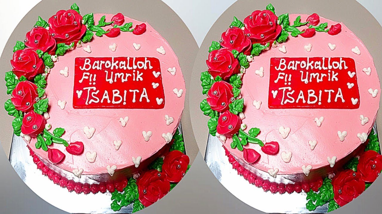 Detail Kue Ultah Warna Merah Nomer 25