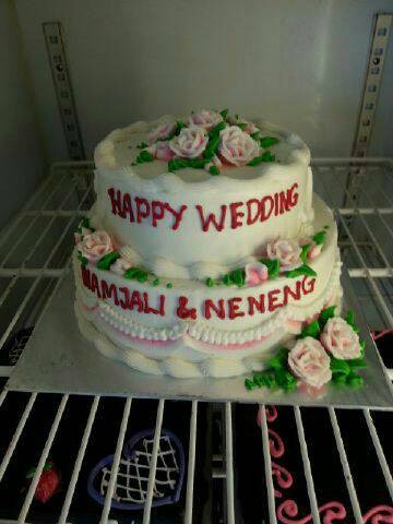 Detail Kue Wedding 2 Tingkat Nomer 41