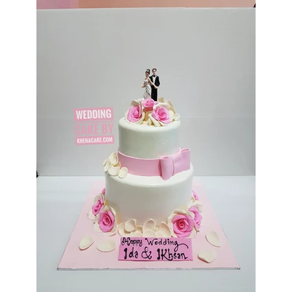 Detail Kue Wedding 2 Tingkat Nomer 42