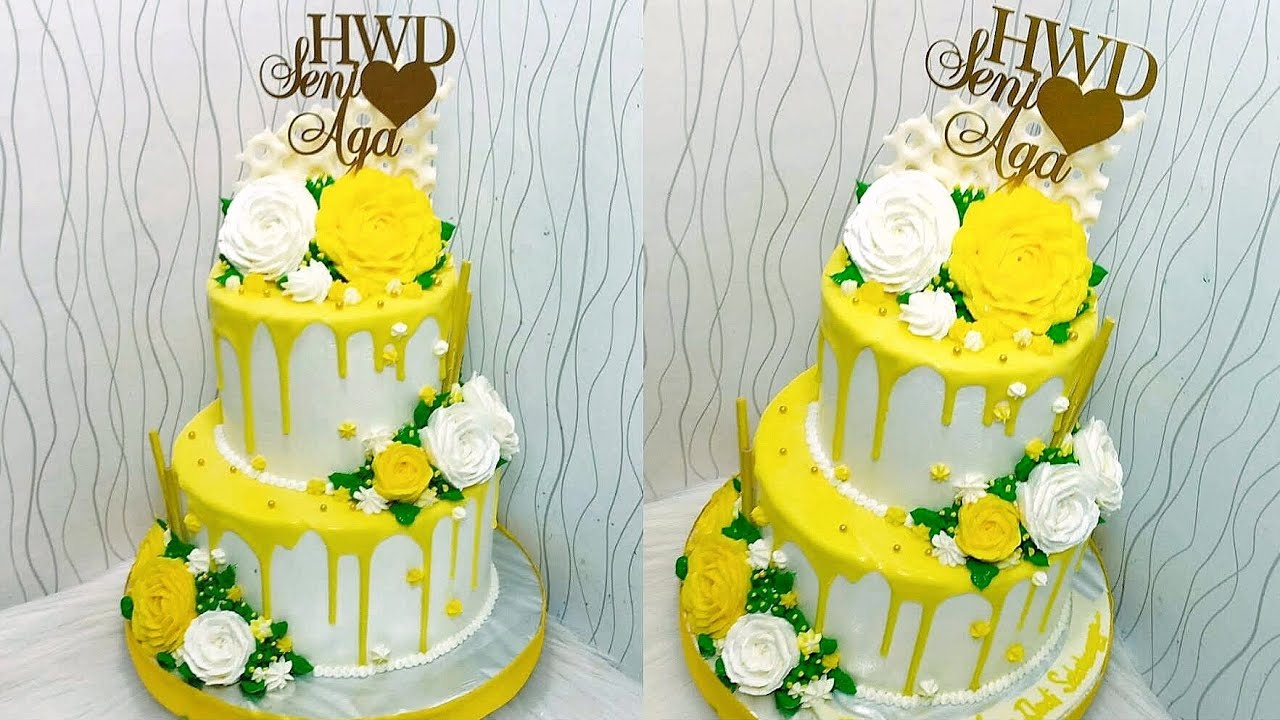 Detail Kue Wedding 2 Tingkat Nomer 7