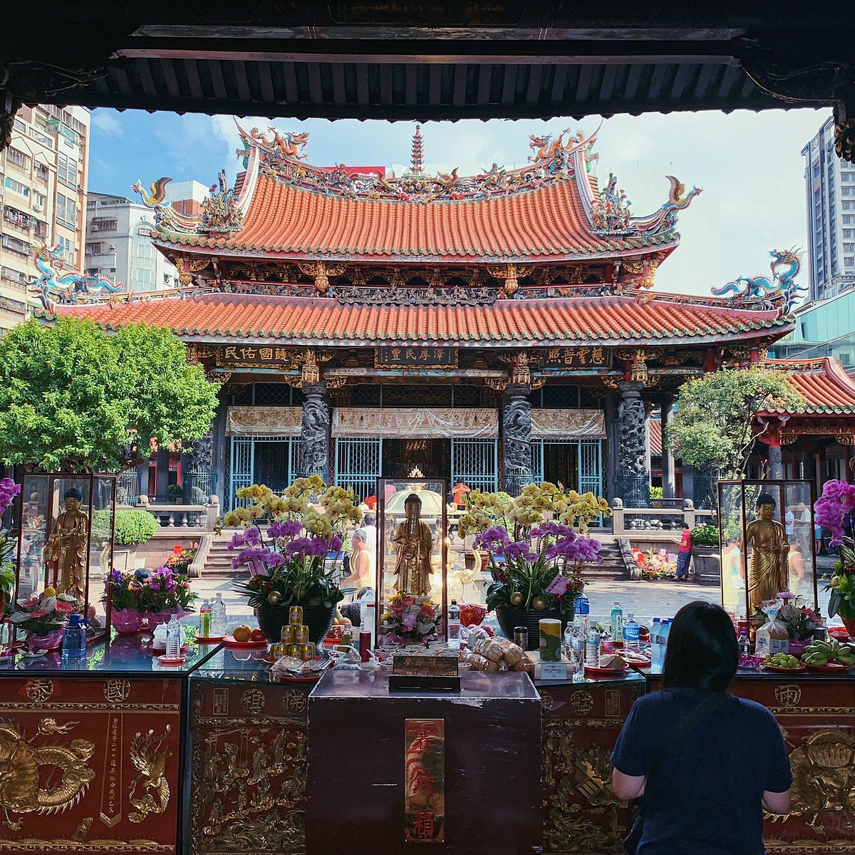 Detail Kuil Longshan Taipei Nomer 13