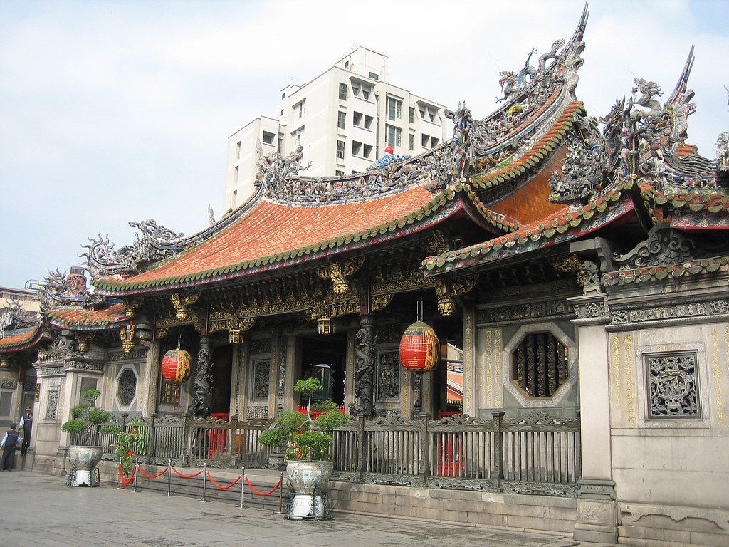 Detail Kuil Longshan Taipei Nomer 42